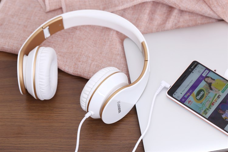 Tai nghe Chụp Tai Kanen IP-2090 Màu Trắng