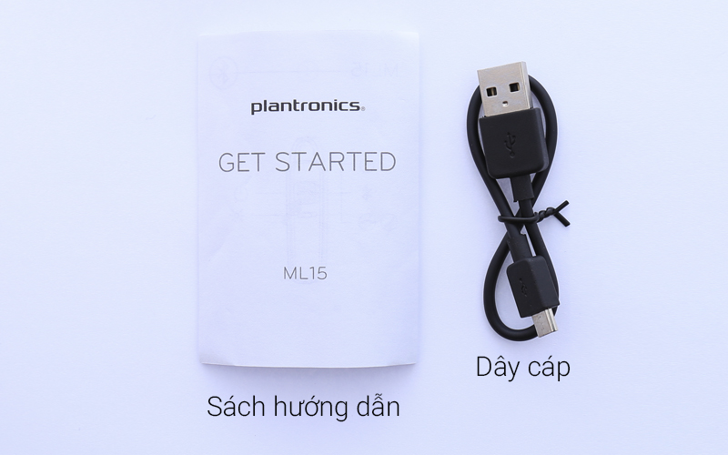 Tai nghe Bluetooth Plantronics ML15 và phụ kiện tặng kèm Tai nghe Bluetooth Plantronics ML15 và phụ kiện tặng kèm
