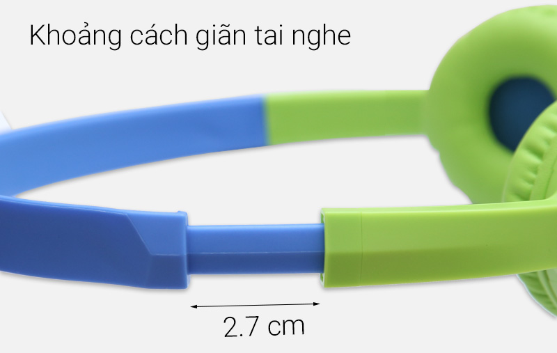 Tai nghe chụp tai Kanen IP-350 với khoảng cách giãn phần đeo tai nghe Tai nghe chụp tai Kanen IP-350 với khoảng cách giãn phần đeo tai nghe