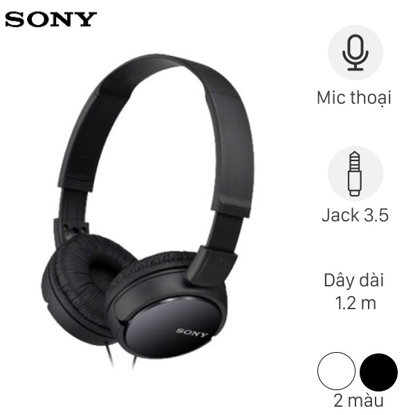 Tai Nghe Chụp Tai Sony Mdr - Zx110Ap