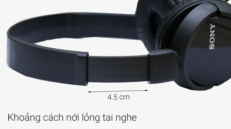 Khoảng cách nới lỏng tai nghe chụp tai Sony MDR - ZX110AP