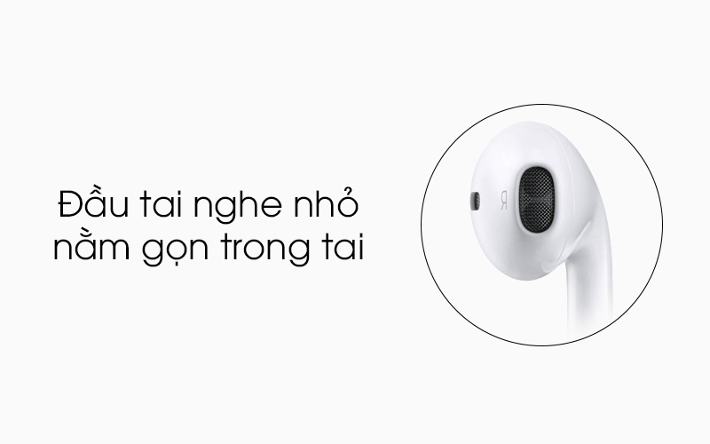 Thoải mái khi sử dụng - Tai nghe Earpods Apple MNHF2