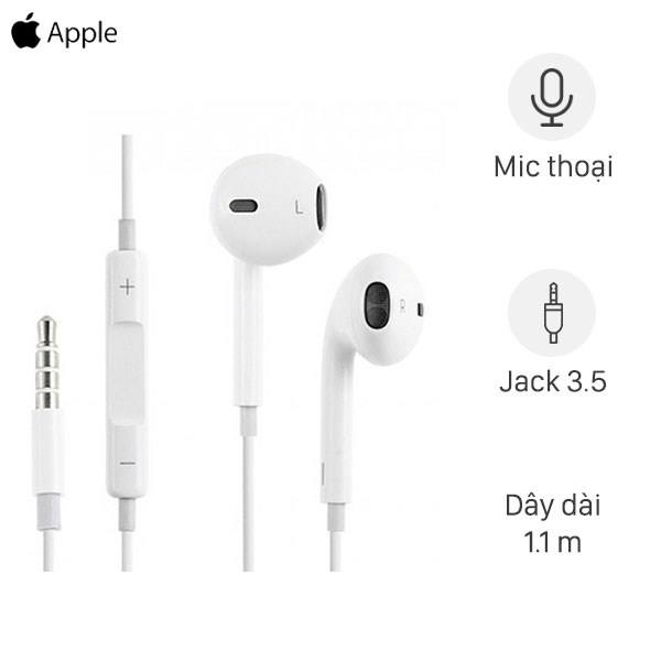 Tai nghe nhét tai Earpods Apple MNHF2