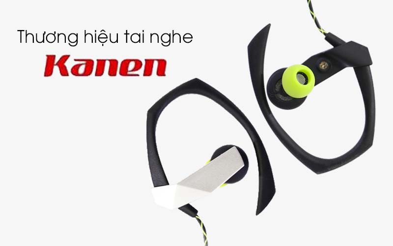 Tai nghe EP Kanen S70 Đen xanh lá - Tai nghe dây thương hiệu Kanen
