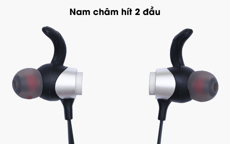 Tai nghe Bluetooth Awei A930BL Bạc - Hít nam châm Tai nghe Bluetooth Awei A930BL Bạc - Hít nam châm
