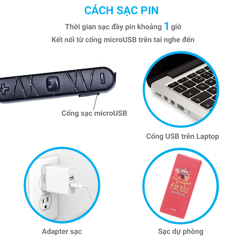 Tai nghe Bluetooth Awei A620BL Tai nghe Bluetooth Awei A620BL