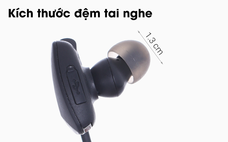 Tai nghe Bluetooth NFC Awei A840BL - Kích thước đệm tai nghe