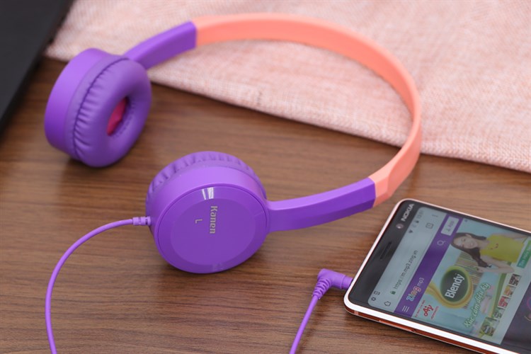 Tai nghe chụp tai Kanen IP-350 Tím