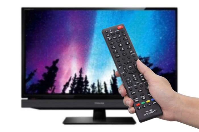 Điều khiển Tivi LCD-LED Toshiba COSANO RM-TS01 Đen Màu Đen