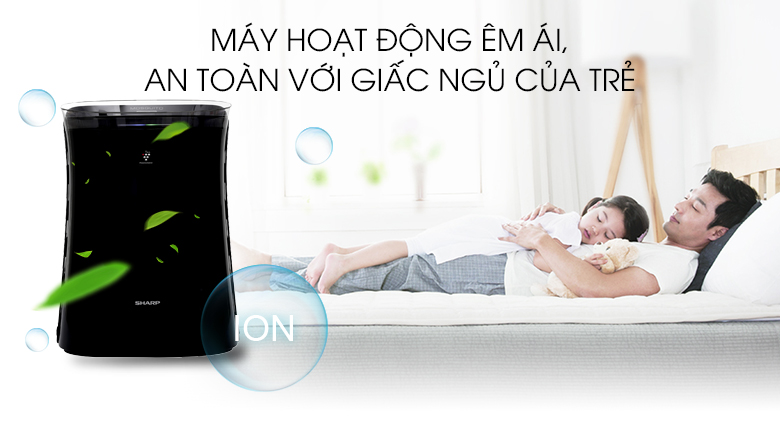Máy lọc không khí có bắt muỗi Sharp FP-FM40E-B