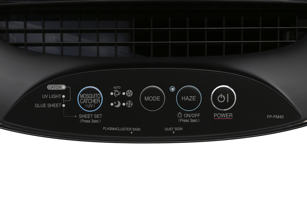 Máy lọc không khí có bắt muỗi Sharp FP-FM40E-B Màu Đen