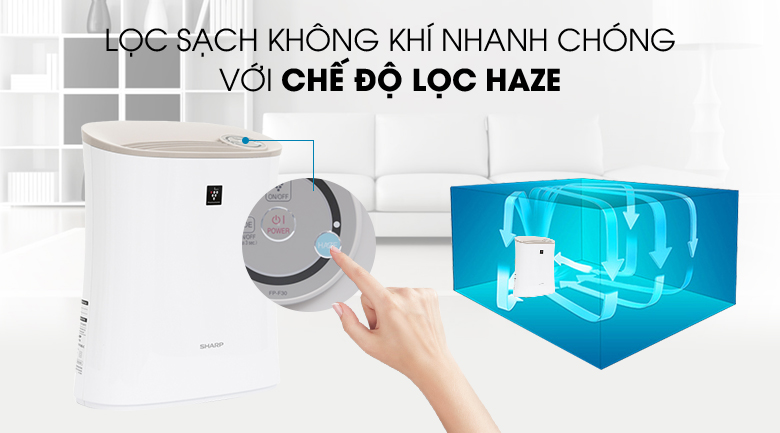 Máy lọc không khí Sharp FP-F30E-C