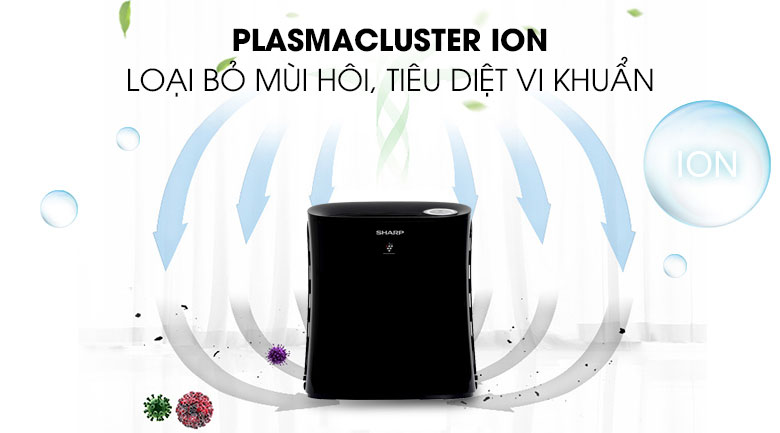 Máy lọc không khí có bắt muỗi Sharp FP-GM30E-B