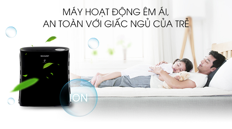 Máy lọc không khí có bắt muỗi Sharp FP-GM30E-B