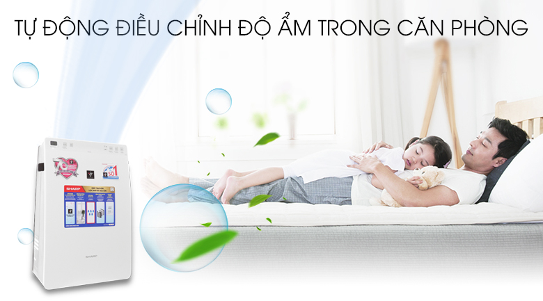 Máy lọc không khí Sharp KC-F30EV-W
