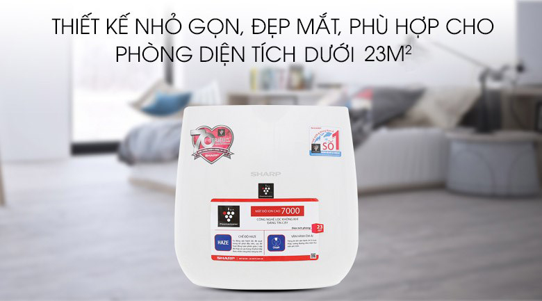 Máy lọc không khí Sharp FP-J30E-A - Thiết kế