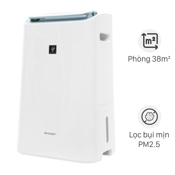 Máy lọc không khí Sharp DW-E16FA-W 190W
