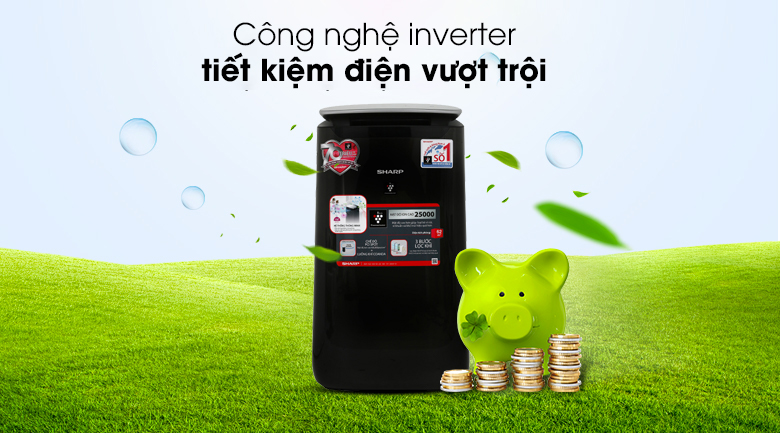 Máy lọc không khí Sharp FP-J80EV-H 48W - 17