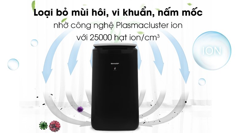 Máy lọc không khí Sharp FP-J80EV-H 48W