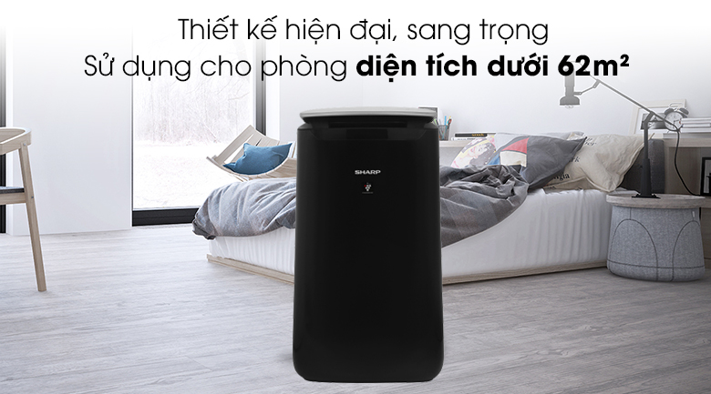 Thiết kế - Máy lọc không khí Sharp FP-J80EV-H 48W