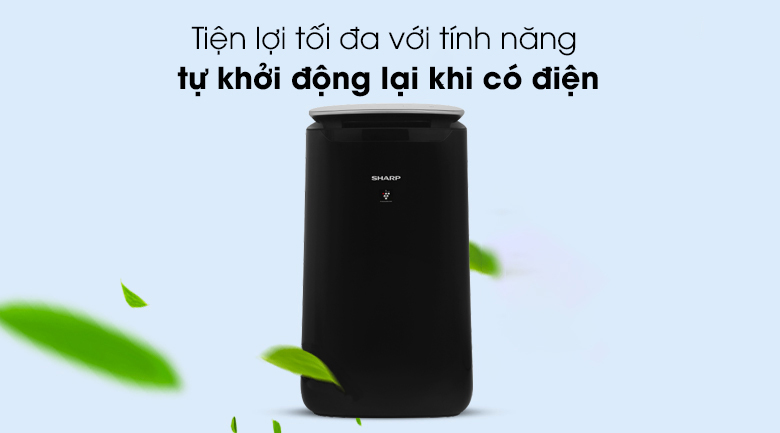 Tự khởi động lại - Máy lọc không khí Sharp FP-J80EV-H 48W