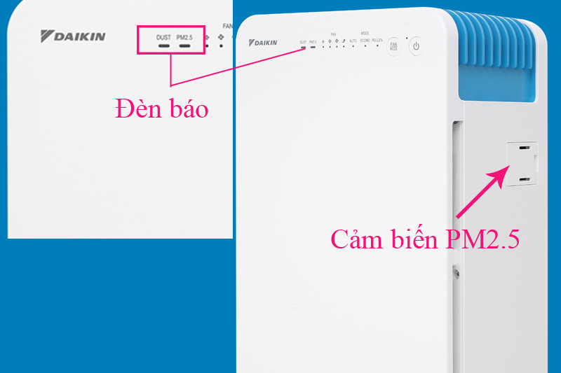 Cảm biến bụi mịn - Máy lọc không khí Daikin MC30VVM-A