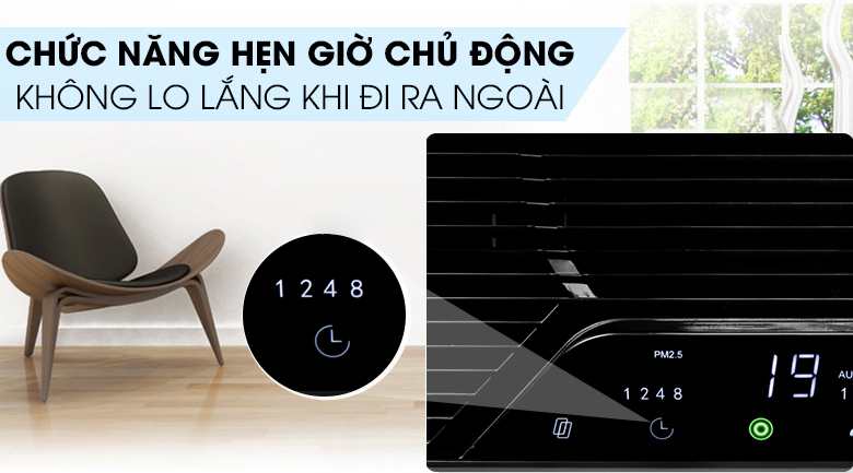 Hẹn giờ - Máy lọc không khí Kangaroo KG38AP