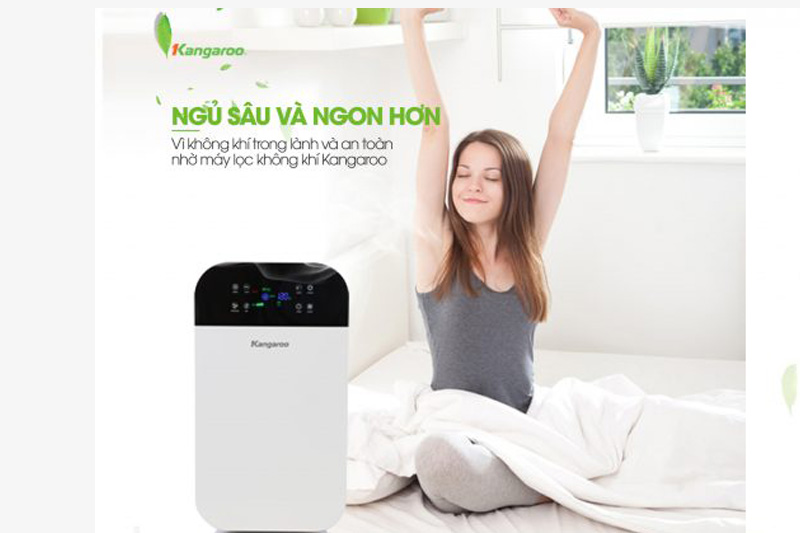 Tạo môi trường trong lành với ion âm - Máy lọc không khí Kangaroo KG40AP Tạo môi trường trong lành với ion âm - Máy lọc không khí Kangaroo KG40AP
