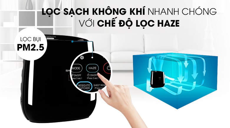 Máy lọc không khí Sharp FP-JM30V-B 53W - 9