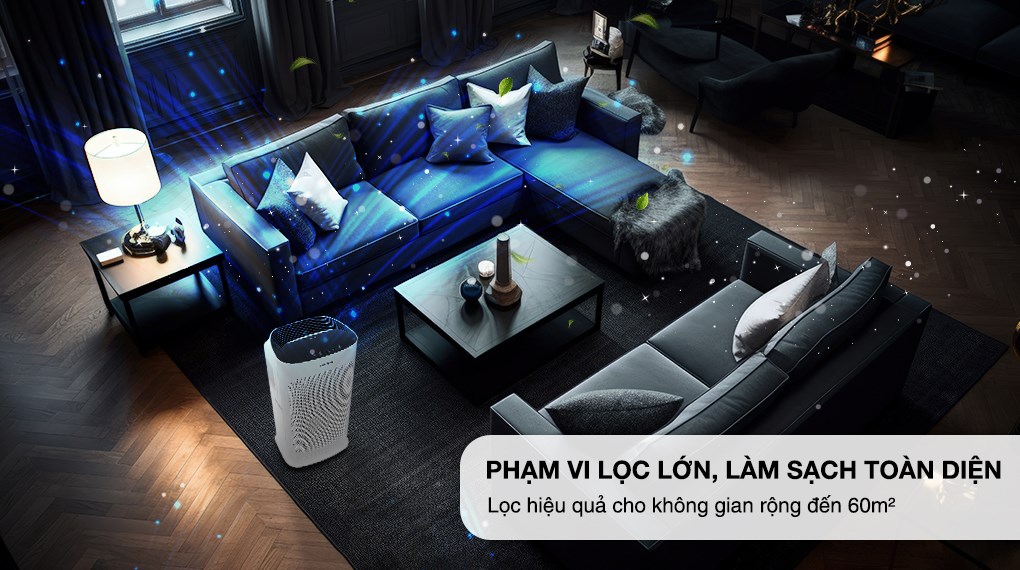 Máy lọc không khí Samsung AX60R5080WD/SV 60W
