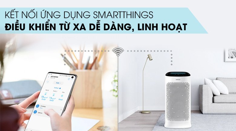 Máy lọc không khí Samsung AX60R5080WD/SV