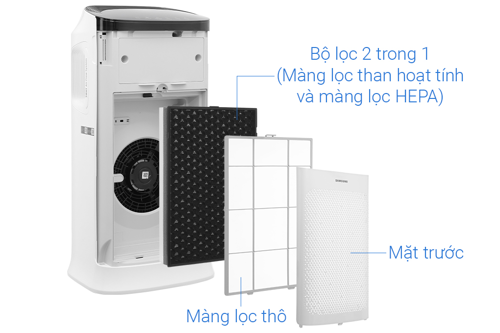 Máy lọc không khí Samsung AX60R5080WD/SV 60W Màu Trắng