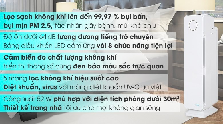 Máy lọc không khí Karofi KAP-115