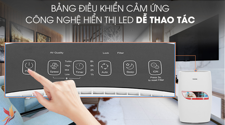 Máy lọc không khí Toshiba CAF-N30(W)VN