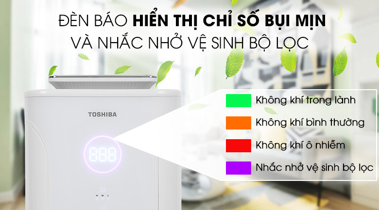 Máy lọc không khí Toshiba CAF-N50(W)VN - giá rẻ, chất lượng