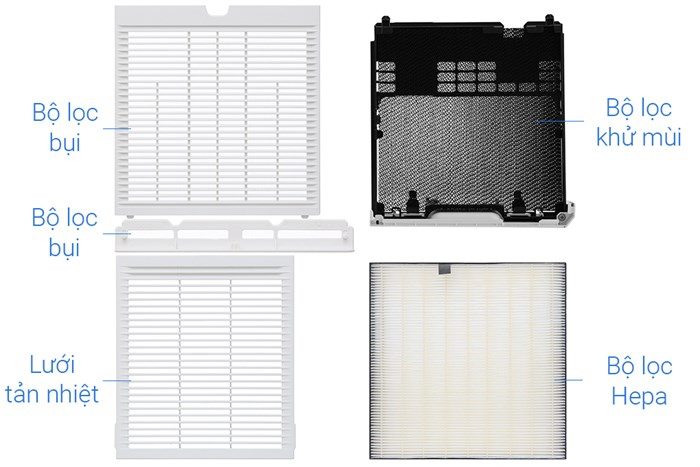 Máy lọc không khí Daikin MC40UVM6 23W Màu Trắng