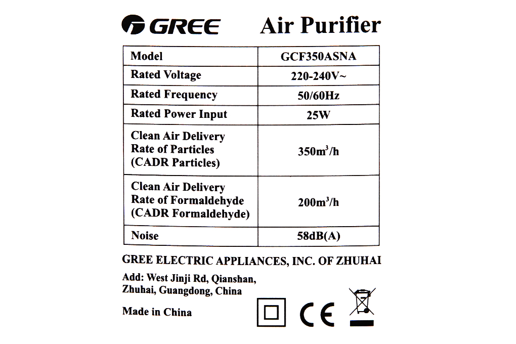 Công suất hoạt động 25 W