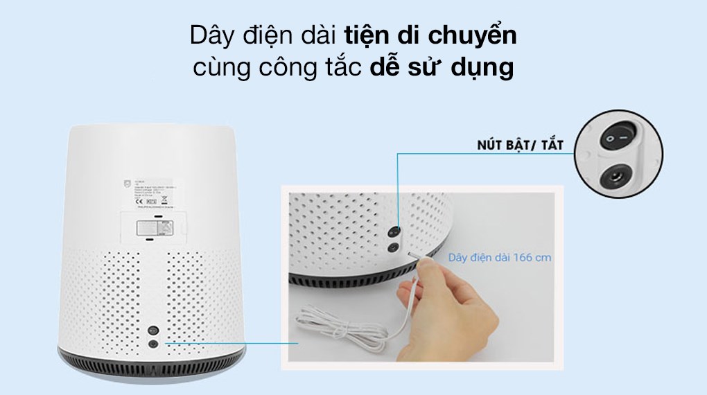 Máy lọc không khí Philips AC0820/10 22W