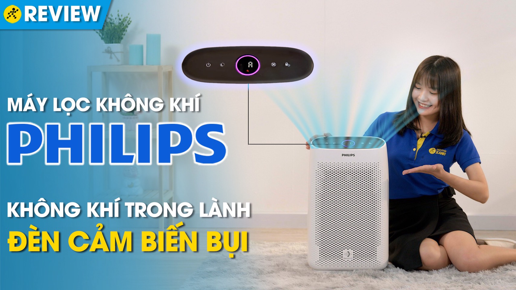 Máy lọc không khí Philips AC1215/10 50W
