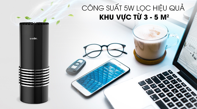 Máy lọc không khí mini Karofi KAP-C133