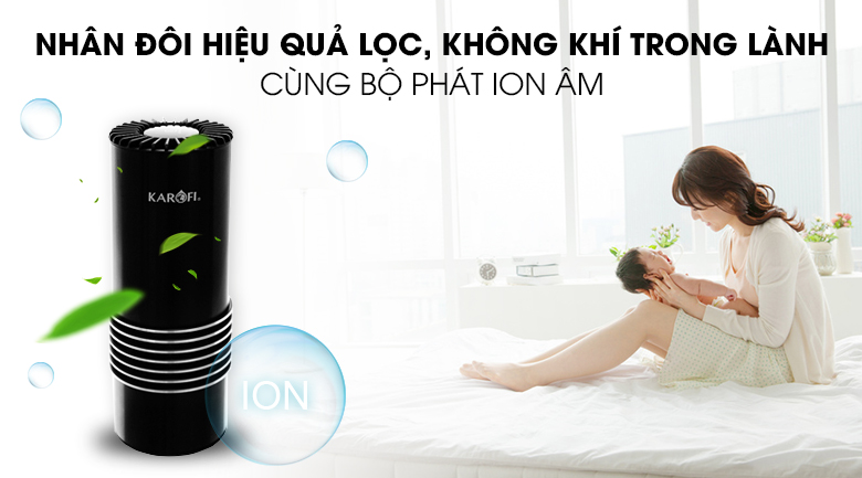 Máy lọc không khí mini Karofi KAP-C133