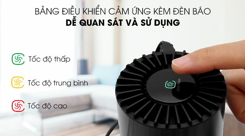 Máy lọc không khí mini Karofi KAP-C133
