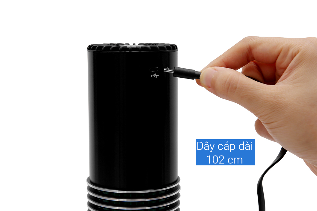 Máy lọc không khí mini Karofi KAP-C133 Màu Đen