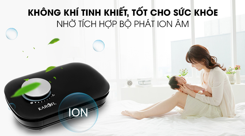 Máy lọc không khí mini Karofi KAP-C115
