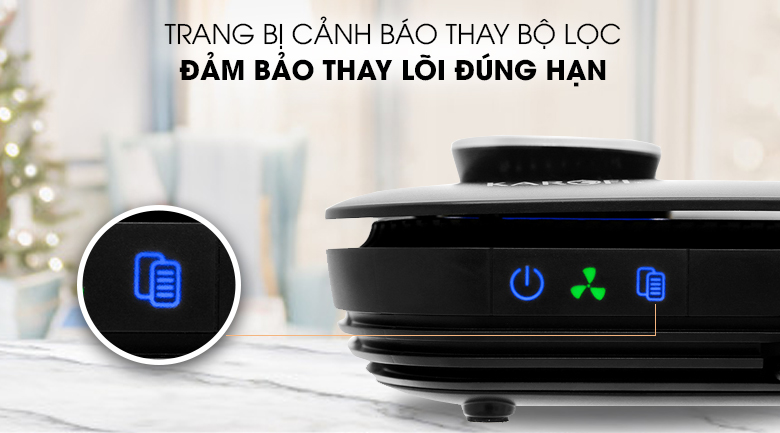 Máy lọc không khí mini Karofi KAP-C115