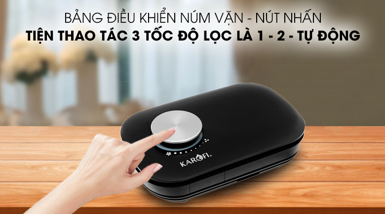 Máy lọc không khí mini Karofi KAP-C115