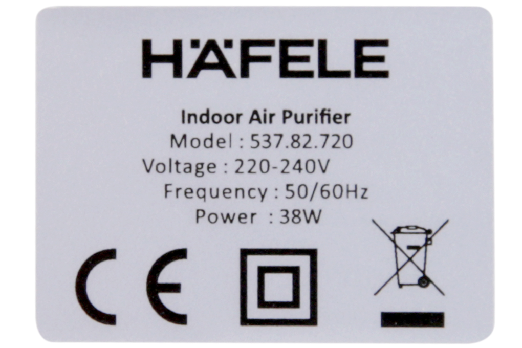 Siêu thị máy lọc không khí Hafele CF-8126s (537.82.720)