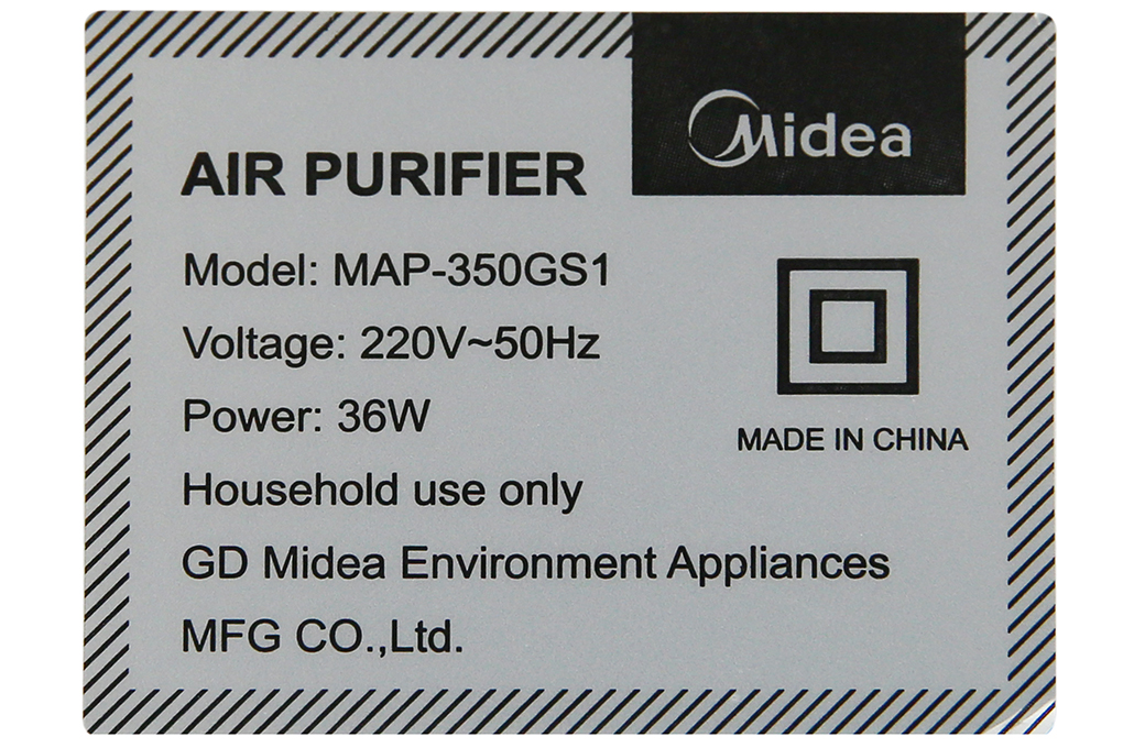 Siêu thị máy lọc không khí Midea MAP-350GS1