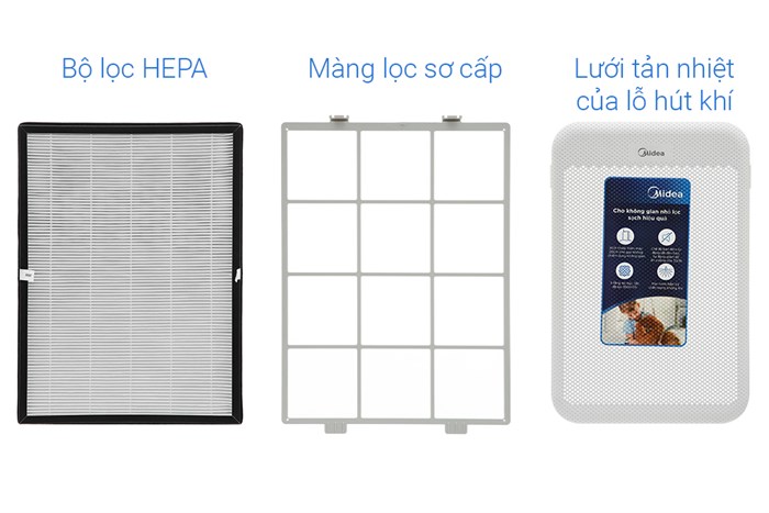 Máy lọc không khí Midea MAP-350GS1 36W Màu Trắng