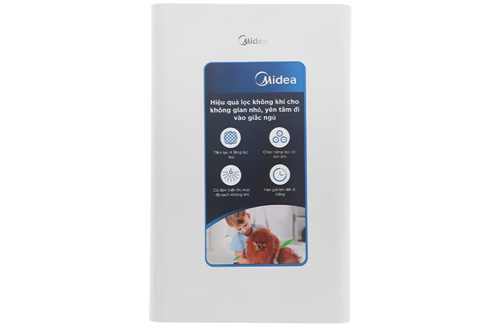 Máy lọc không khí Midea MAP-200GD41 50W Màu Trắng